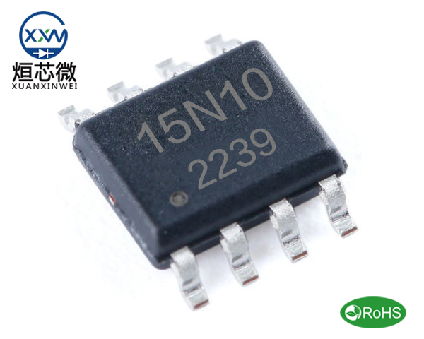 15N10場效應管,15N10參數15A 100V SOP-8,15N10中文資料